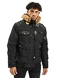  Cipo & Baxx Herren Winterjacken Vintage schwarz M