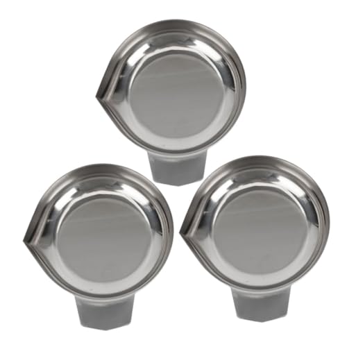 Bandeja de pesaje resistente al desgaste BESTYASH para joyas y cocina, 3 piezas