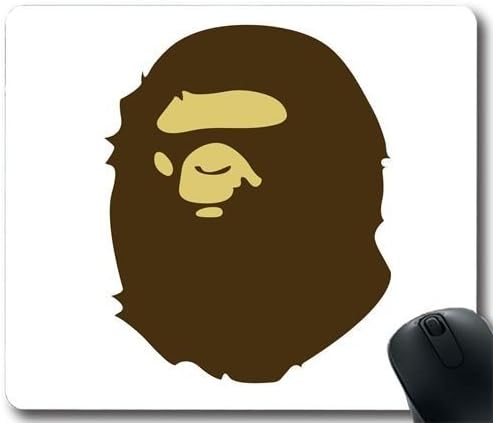 Bape Logo L48B5N Mouse Pad,Beautiful Mouse Mat