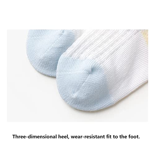 Walking Socks Baby Socks Breathable Socks Children's Socks for Girls Cotton Socks 5 Pairs Suitable for Kids Gifts Thick4