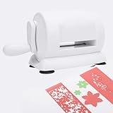 ZJchao Die Cutting & Embossing Machine for DIY, Manual Die Cutter Hand Embosser, Portable A5 DIY Cutting Machine, 6" Inch Opening, Built-in Suction System for Card Making, Scrapbooking, Art Craft
