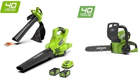 soffiatori di foglie di batteria greenworks