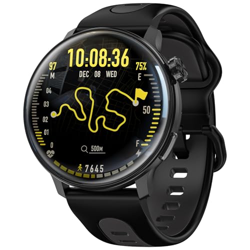 Smart Watch for Men Women GPS, 1.43'' AMOLED Smartwatch with Compass/Barometer/Altimeter 100+ Sports...