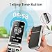 artfone G3 Pro Grey - 4G LTE Cell Phone for Seniors丨Unlcoked Flip Phone with SOS Button丨Loud Speaker丨Camera丨Charging Dock丨Talking Clock丨Speed Dial丨 Hands-free丨Large Buttons Dumb Phone丨Keypad Mobile