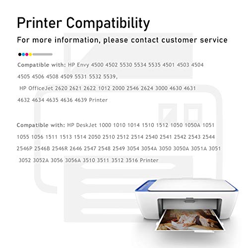 Eston Remanufactured Ink Cartridge Replacement For Hp 61Xl 61 Xl Ink For Envy 4500 4501 4502 4504 5530 5531 5535 High Yield (2Black+1Color,3Pack) #TOP5