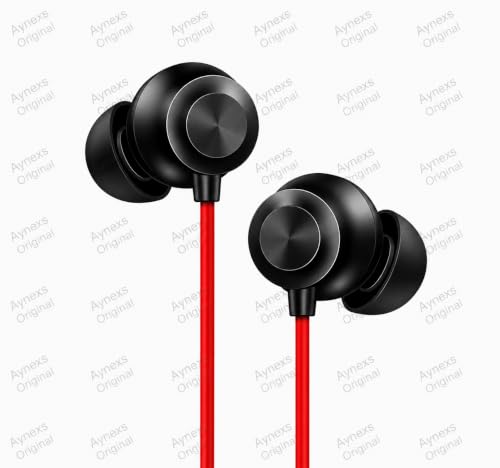 Image of Neckband Compatible with Wireless Z3 Earbud Buds Earbuds Neckband Earphone (Red)