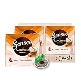 Senseo Pads Cappuccino Caramel, 40 Kaffeepads, 5er Pack, 5 x 8 Getränke, 460 g