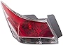 HEADLIGHTSDEPOT Tail Light Compatible with Honda Accord 2008-2012 4 Door Sedan Includes Left Driver Side Tail Light