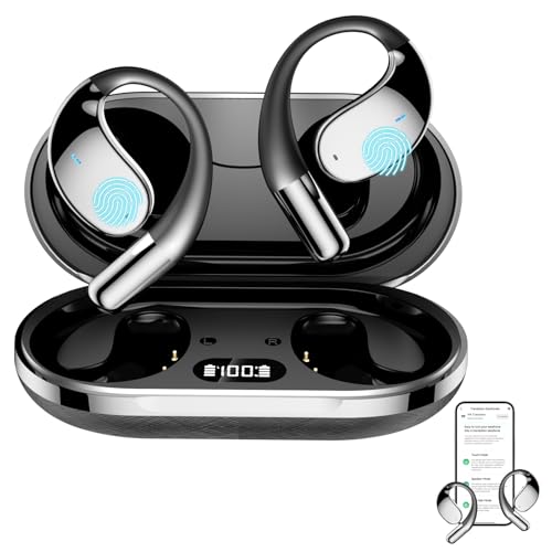 Translation Earbuds Real Time with 150 Languages & Accents Online, 3-in-1 Language Translator Earbuds, Ai Translator Earbuds with APP Support Music and Calling, Fit for iOS & Android