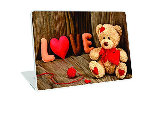 Image of Galaxsia Love Vinyl Laptop Skin Sticker Cover Decal Protector Fits for All Laptop Brand Models of Size 15.6 Inches.