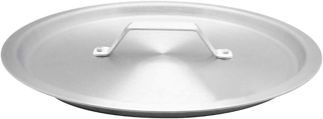 TrueCraftware- 140 qt. Aluminum Stock Pot Lid 24-7/8" x 1-1/4" 1.8mm Thickness- Multipurpose Pot Cover Cookware for Pasta Soup Pot Large Stockpot Lid Stew Simmering Pots Dishwasher Safe