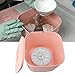 Countertop Dishwasher, 18W 8.5V 2A Portable Countertop Dishwasher for Kitchen (Pink)