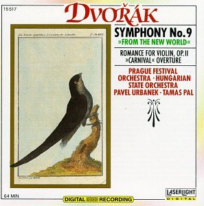 Symphony 9: From the New World / Carnival Overture [Audio CD] Dvorak; Urbanek; Szenthelyi; Pal and Prague Orch