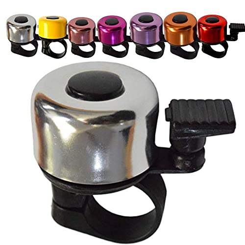 Kiddimoto - Campanello per bicicletta per bambini, adulti, ragazze, bambini, scooter, bici da strada