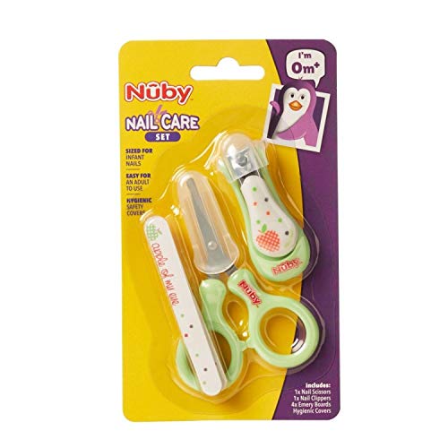 Kit Manicure Infantil NB00242 Verde - Nuby