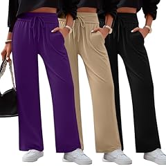 Purple, Khaki, Black