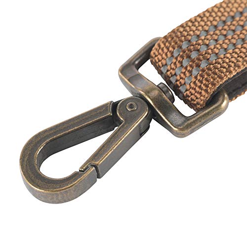 Carhartt Shock Absorbing Dog Leash Carhartt Brown/Brushed Brass #TOP2