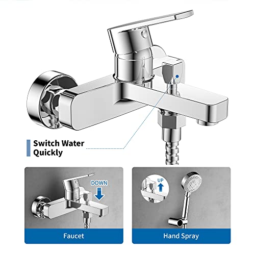 Grifo-de-Banera-Mezclador-Monomando-Cromado-Bano-y-Ducha-sin-tubo-flexible-sin-teleducha-y-sin-soporte-de-ducha