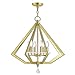 Livex Lighting 50666-02 Chandelier, Polished Brass