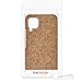 kwmobile Case Compatible with Huawei P40 Lite - Protective Cork Mobile Cell Phone Cover - Light Brown