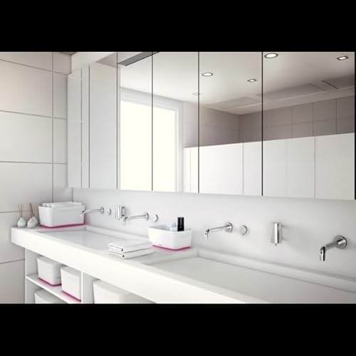 Leitz MyBox Pequeña con tapa, Caja de almacenaje para casa o la oficina, 5 litros, A5, Blanco/Rosa metalizado, Plástico brillante, 52291023 - imagen 29