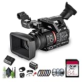 Panasonic AG-CX370 UHD 4K Pro Live Streaming Camcorder Bundle