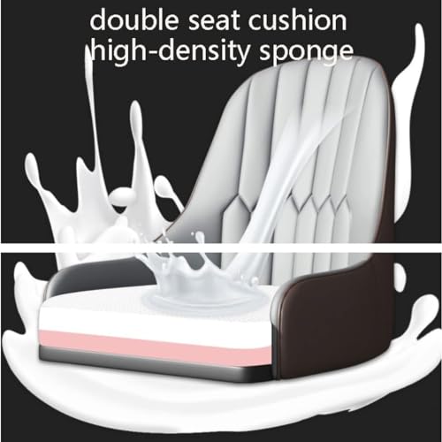 Chaise de salle à manger en cuir microfibre gris et pieds métal chic