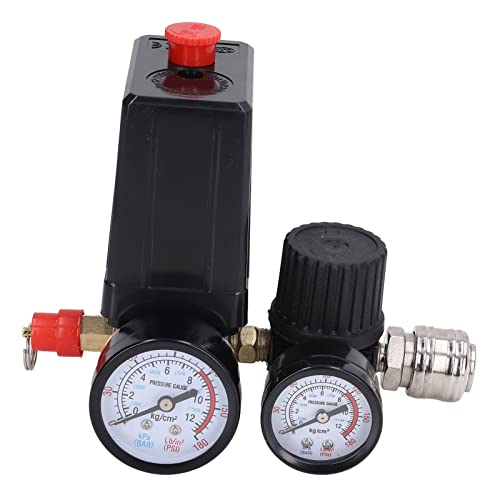 Vanne de commande de pressostat pour compresseur d'air 90-120 psi à 4 voies