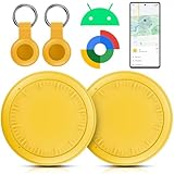 【CE QUE VOUS RECEVEZ】2* Air Tracker Tag, 2* mini coques de protection en silicone, 1* manuel d'utilisatiοn ainsi qu'un service client dédié.ce localisateur de clés avec 2 collier en silicone gratuit est suffisamment solide pour résister à la pluie, aux éclaboussures, à la transpiration,aux chocs et aux chutes.Grâce à ce kit complet d'accessoires, vous pouvez fixer aisément le traceur à vos clés, votre portefeuille, votre vélo, vos bagages (valises), ou aux colliers de vos chiens et chats.