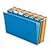 Pendaflex Ready-Tab Reinforced Hanging File Folders, Legal Size, Assorted Colors, 6 Tab, 25/BX (42597)