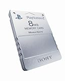 Memory Card - Satin Silver Playstation 2 Memory Card satin silver