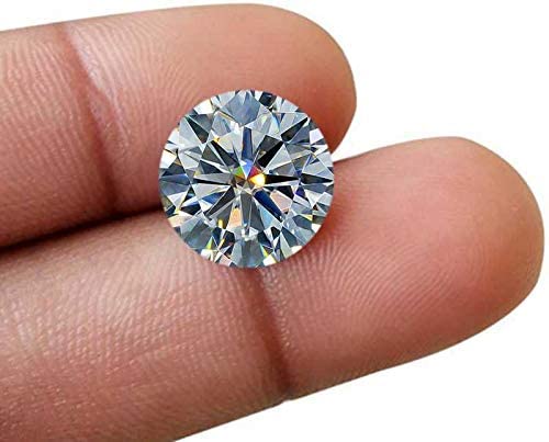 Zirconium blanc 8.25 ratti pour remplacer une pierre perdue sur bague