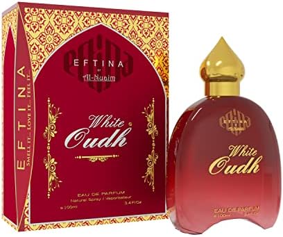 EFTINA by Al-Nuaim White Oudh Eau De Parfum | EDP Perfumes | Long Lasting Perfumes | Luxury Perfumes For Men & Women | 100 ml