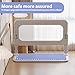 Toddler Bed Rail Guard for Baby - Toddlers Bed Rail for Queen Full King Twin Crib Bunk Size Bed Adjustable Heights & Foldable Portable Bedrail Extra Tall Child Safety Side Railing Guards for Kids(48