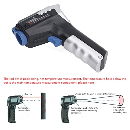 Lcd Display Infrared Thermometer Industrial Heat Temperature Temp Meter Gauge Gun ‑50℃To 550℃ #TOP1