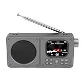 Conception conviviale: cette radio portable rechargeable est en plastique ABS et peut résister à une utilisation quotidienne, en la longévité et la fiabilité, légères et faciles à utiliser, adaptées à l'écoute de la musique, à regarder des histoires ou à regarder des films pendant le voyage.