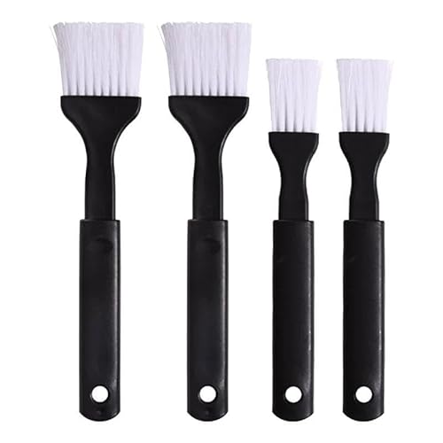 HDGSAFD 4 Piezas De Cepillo De Aceite, Accesorios para Hornear, Cepillo De Barbacoa, Cepillo De Salsa, Cepillo De Aceite De Mango Largo, Herramientas De Cocina.