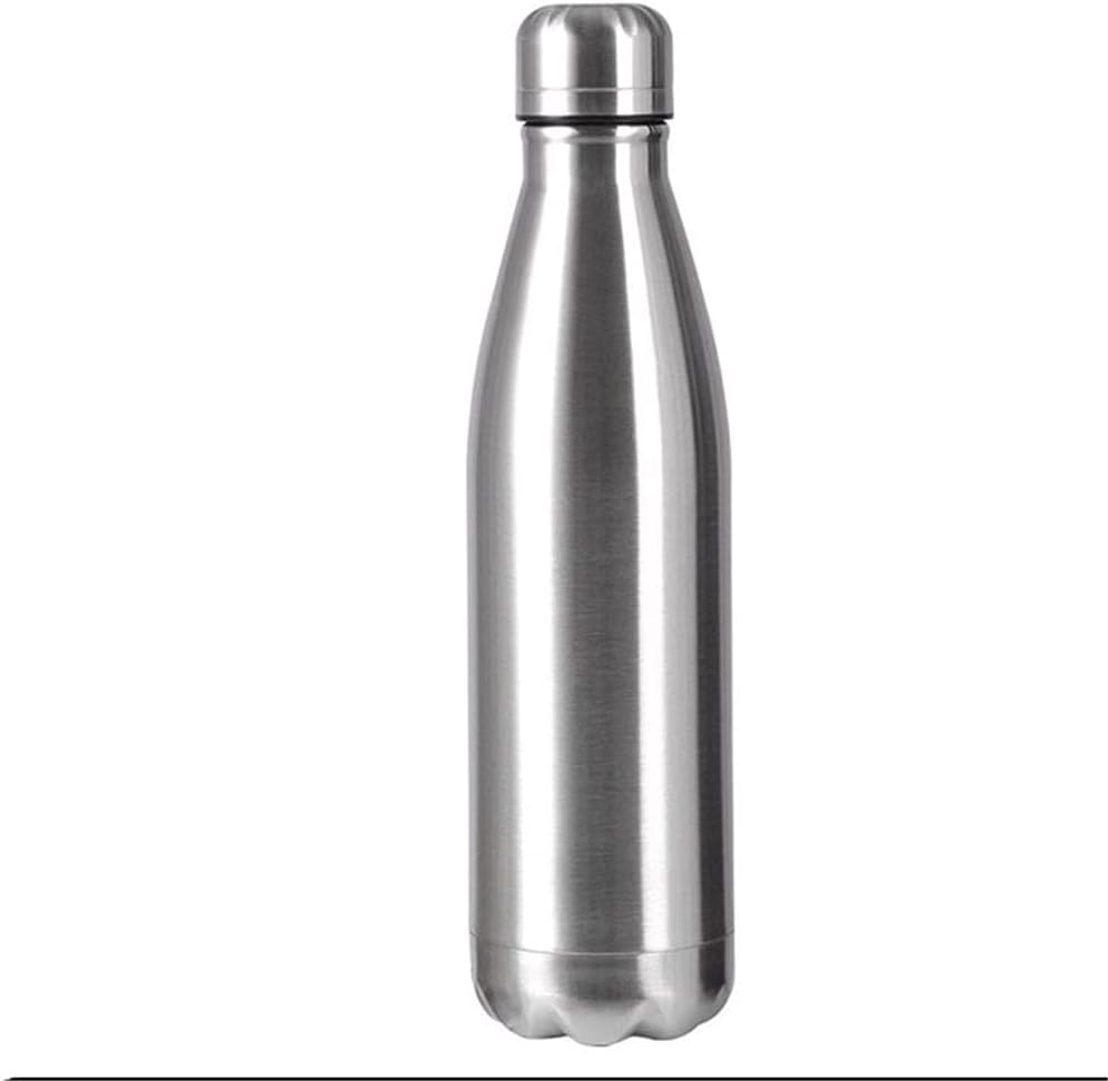 500/1000ml Stainless Steel Water Bottle Portable Tea Suitable for Outdoor Sports Camping Hiking Cycling Gym
