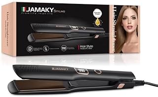 Jamaki Ceramic Hair Straightener with Digital Screen 990°F (Italy) JMK10006