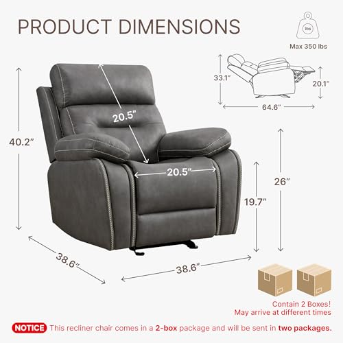 Sillón Manual Plegable Gris miniatura 2