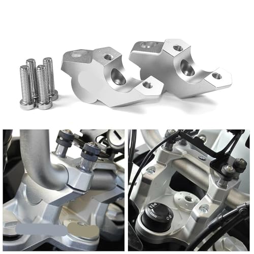 Support extension guidon F900R évite la fatigue des bras avec pontet rehausseur