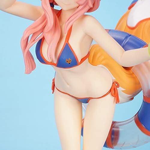 Miniatura 7 de Popularity FateGrand Order FGO Swimsuit Tamamo No Mae Pretty Girl PVC Action Figures Collection Decoration Figurine Model Toy Anime Cartoon Game