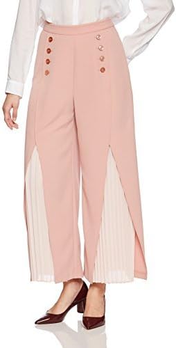 Amazon リリーブラウン ポイントプリーツワイドパンツ Lwfp レディース Pnk 日本 1 日本サイズ9 号相当 ロングパンツ 通販