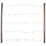 DII Clothesline Collage, Photo Display Collection, Rustic Wood, 26x29.75'