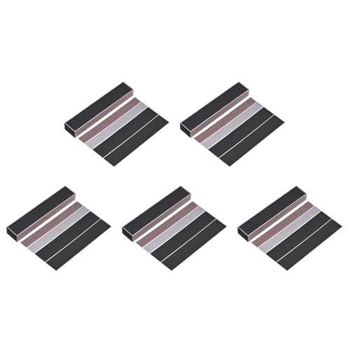 Guitare fret nivellement fichier kit 150mm en aluminium durable avec 4 papiers abrasifs