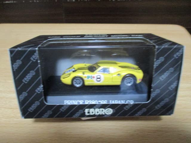 Amazon.co.jp: Ebro 1/43 Prince R380 #8 Yellow 1966y Japan GP : Hobbies