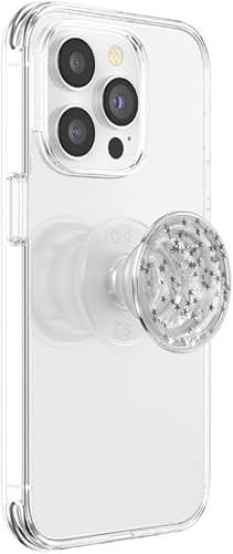 Miniatura 2 de PopSockets - Agarre para teléfono con soporte expandible, PopSockets para teléfono - Glitter Star Fire