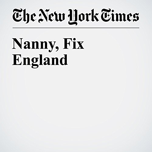 Nanny, Fix England cover art
