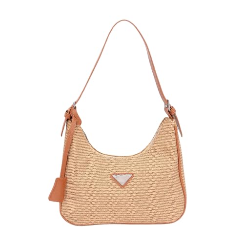 Faux Leather Shoulder Bag, 10W x 8H x 3D inches, Woven Design, Black, Khaki, Olive