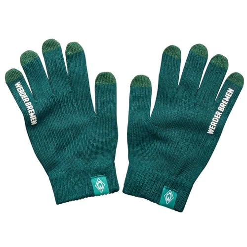 Werder Bremen SV Smartphonehandschuh grün Handschuh unisex Größe M